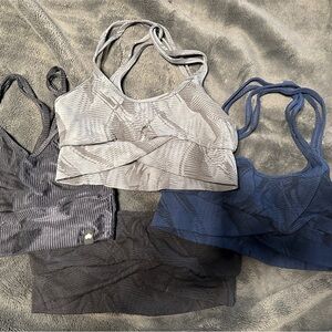 Booty By Brabants Sports Bra Set - Gray and Blue